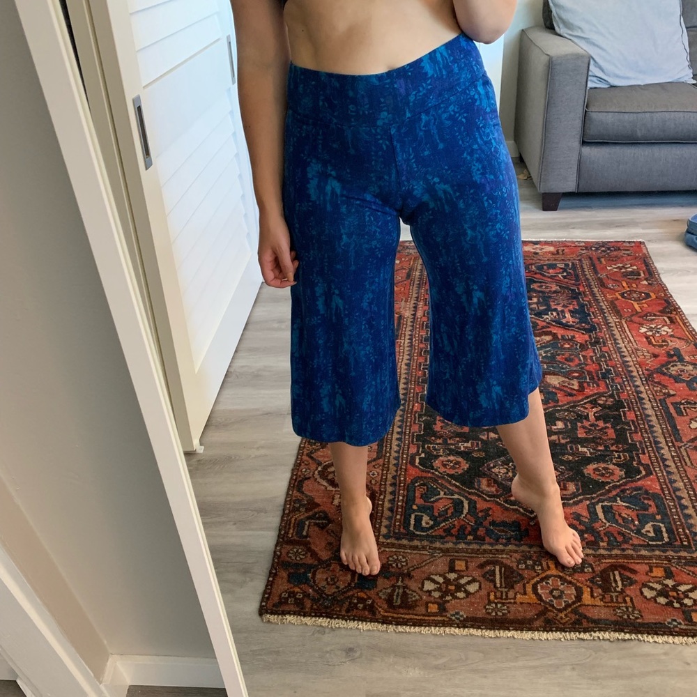 Wide leg boho pants